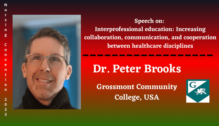 Dr. Peter Brooks | Speaker | Nursing Convention 2023